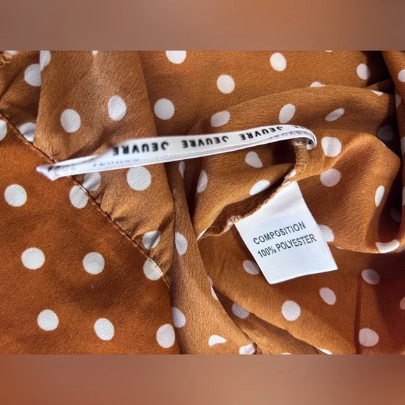 Jeuvre Rust Blouse - Picture 4 of 6